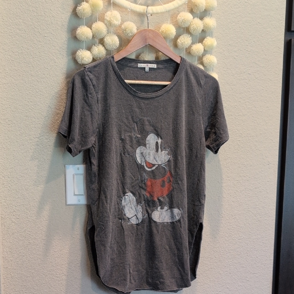 Junk Food Gray Graphic Tee